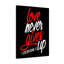 Love Never Gives Up 1 Corinthians 13 - Wrapped Canvas Print-62784758