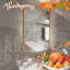 Aluminum Framed Rectangle Wall Mounted Bathroom / Vanity Mirror-2892113-3060826