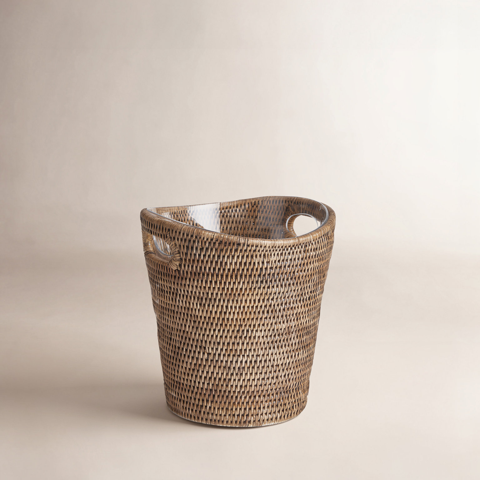 Jayleen Oval Beverage Tub, Warm Brown