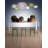 Four Metal Base Dining Table-2057930-2057924