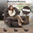 Recliner Chair, Manual Recliner ,small Recliners For Small Space, Soft Fabric Upholstered Recliner With Side Pockets-2142840797