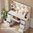 Ragin Makeup Vanity With Usb Power Outlet And 3 Modes Adjustable Brightness Light-1494473756