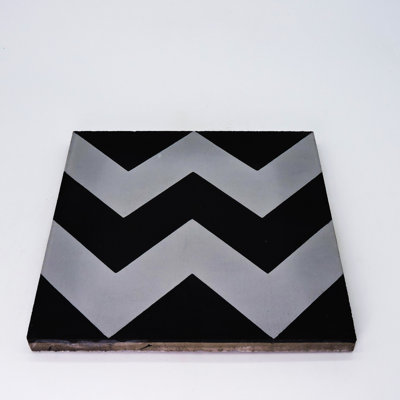 Jerada 8" x 8" Cement Patterned Wall & Floor Tile