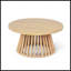 Table basse de patio en bois d'acacia