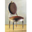 Upholstered Side Chair in Brown