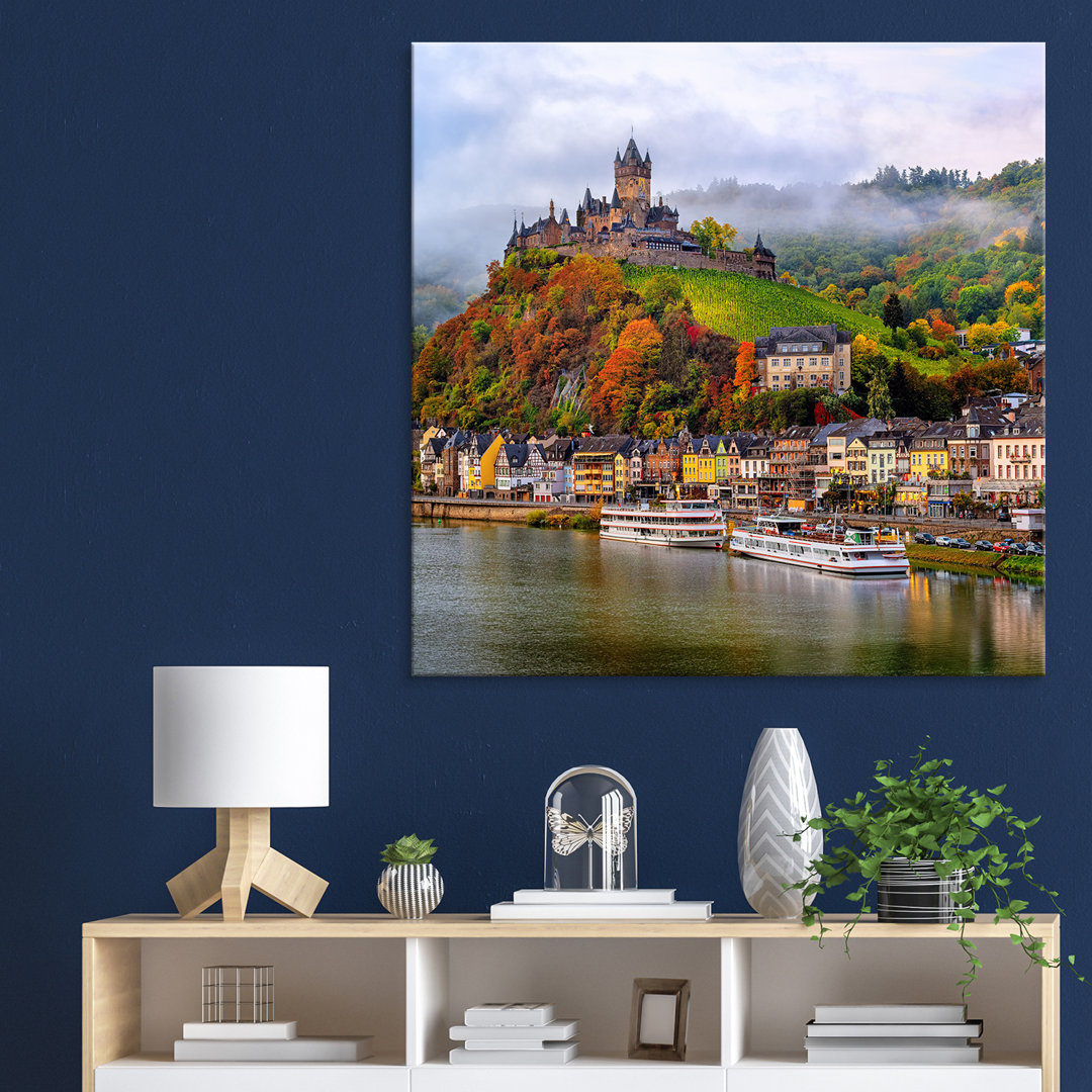 Leinwandbild – Reichsburg Cochem Mosel