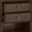 Amherst - Table de chevet - Brun roux-932430880