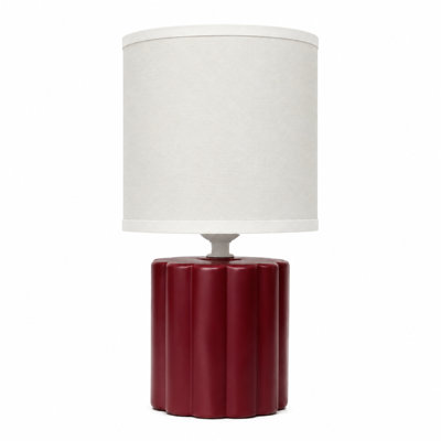 CozyGlow Fabric Table Lamp