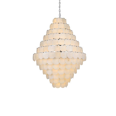 Lustre en albâtre de 48 pouces Ikeny