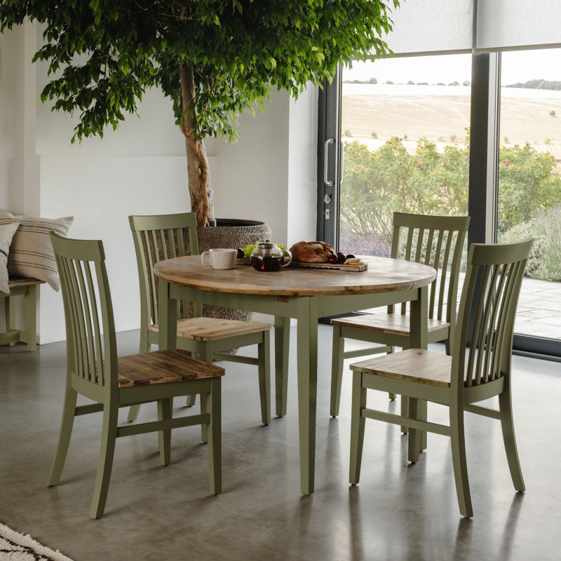 Taylor Slat Back Side Chair, Sage Green