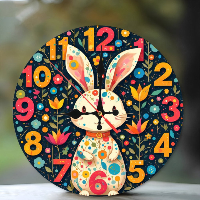 Horloge florale