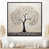 Black Floater Framed