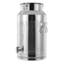 Seau à lait en acier inoxydable 35L avec robinet 