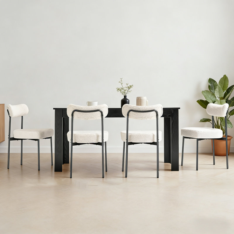 Ensemble de 2 chaises de cuisine Modern
