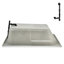 66'' x 34'' Acrylic Soaking Drop-In Bathtub, Drain Included-97544775