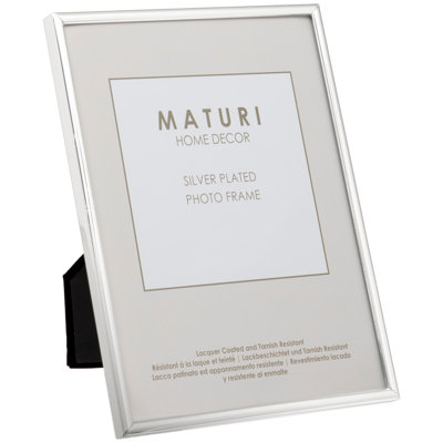 Silver Plated Photo Frame - Thin c
