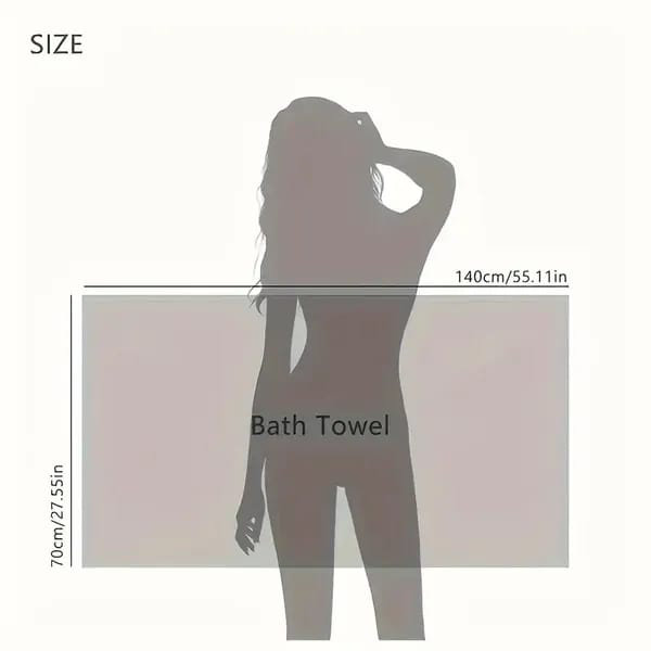 "Waffle Weave Microfiber Towel Set – Ultra-Soft & Quick-Drying (4-Piece)"