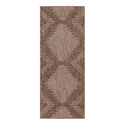 Tapis intérieur / extérieur en polypropylène tissé à la machine Everyn