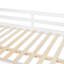 Lit mezzanine double blanc avec bureau en forme de U et amplement d'espace de rangement - Chambre en bois massif et options riches-1693856275-1693856276
