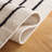 Flore Geometric Handmade Kilim Wool/Cotton Area Rug in Ivory/Black-1682988097