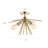 Prudence 3-Light Sputnik Semi Flush Mount-48650908