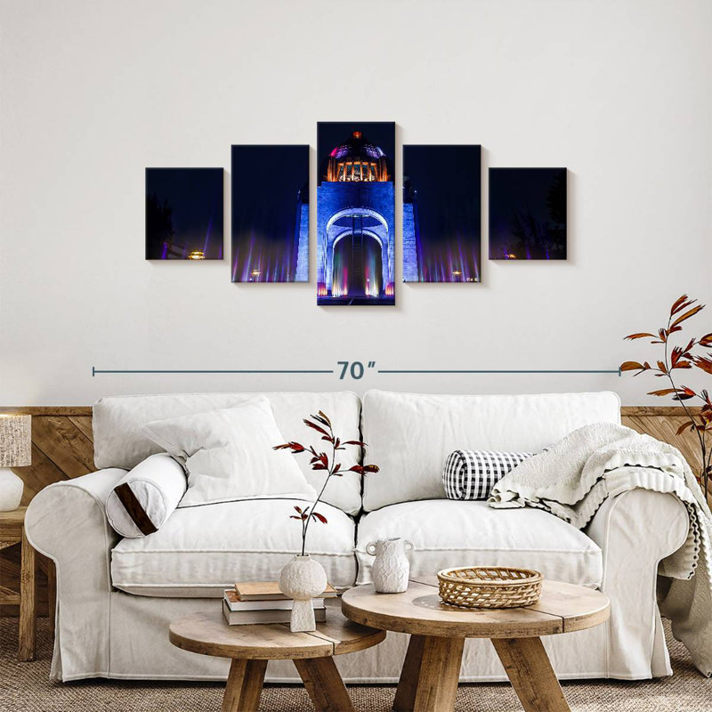 Monument To The Revolution, 24" H x 55" W