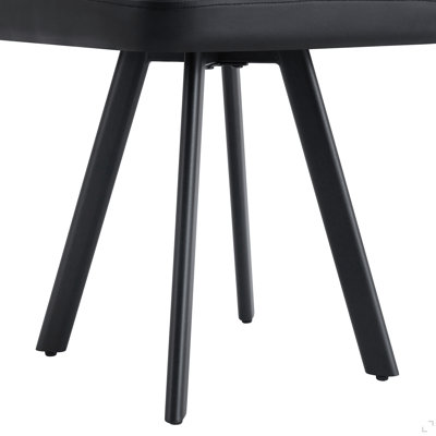 Minimalist Square-Back Dining Chair