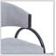 Chaises de salle à manger rembourrées avec pieds robustes en métal, ensemble de deux, idéales pour rehausser l'ambiance et le confort de la salle à manger-460639268