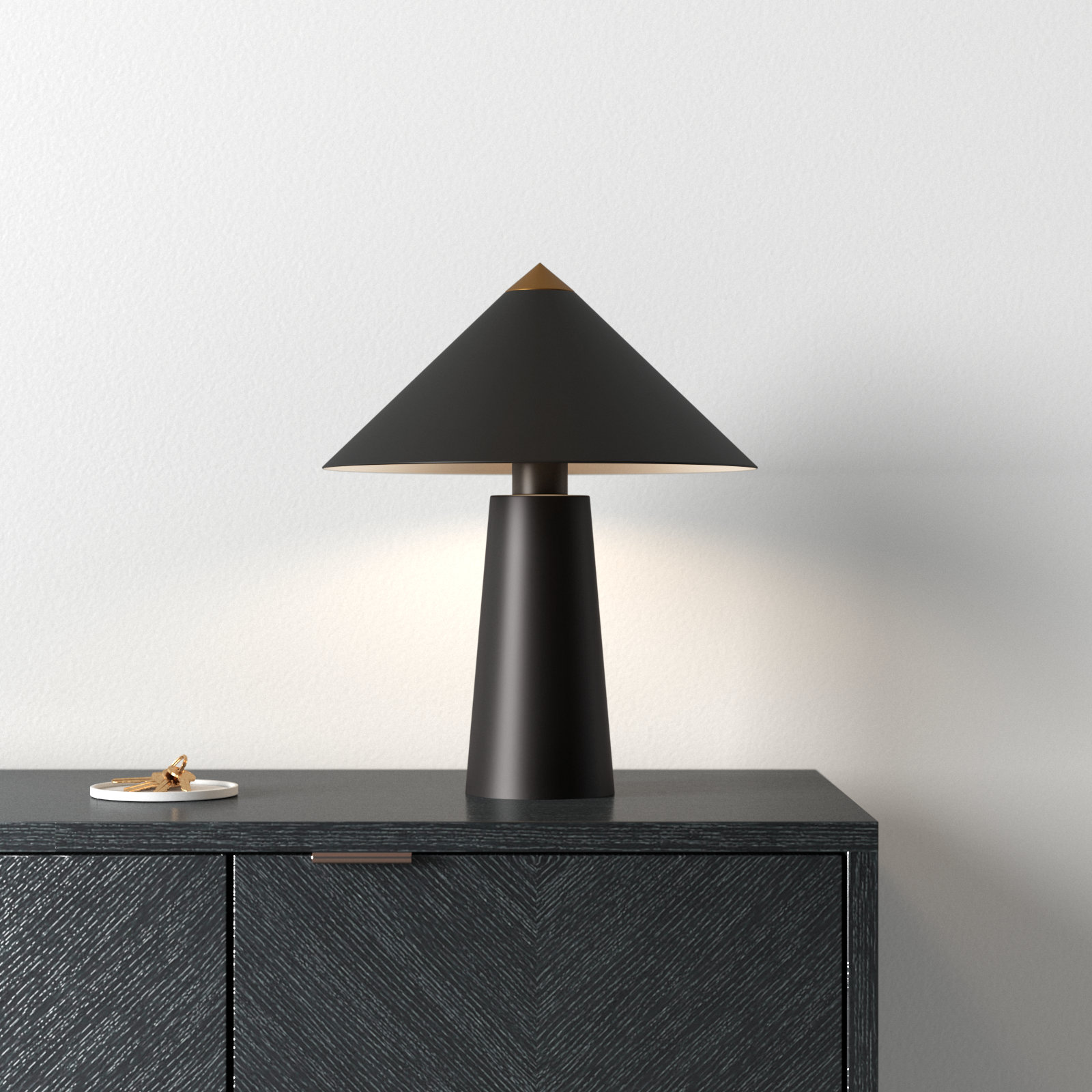 Caney Metal Table Lamp