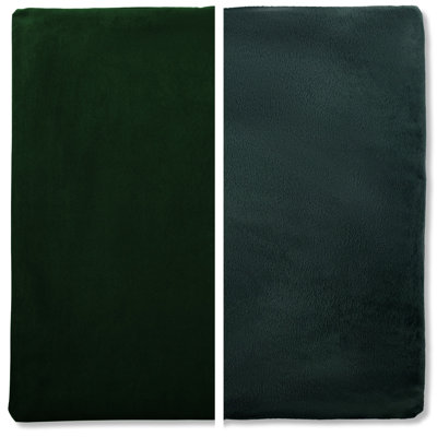 Microsuede Indoor/Outdoor Reversible Throw Pillow