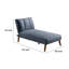 Chaise longue inclinable sans accoudoirs Gussi-1211820143