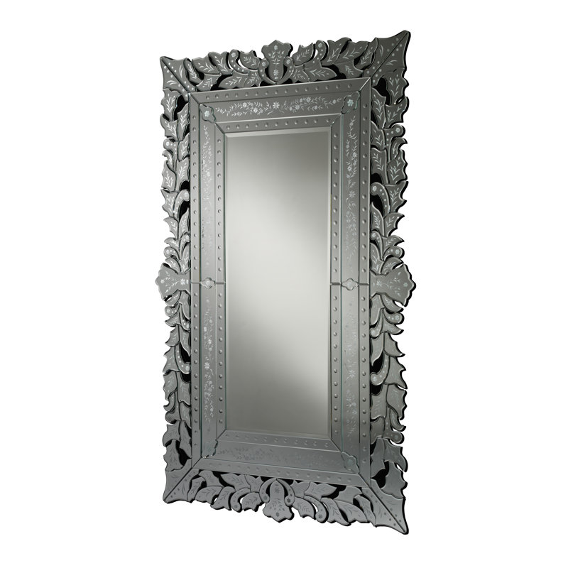 Colgan Glass Flat Wall Mirror, 122cm H x 80cm W x 2cm D