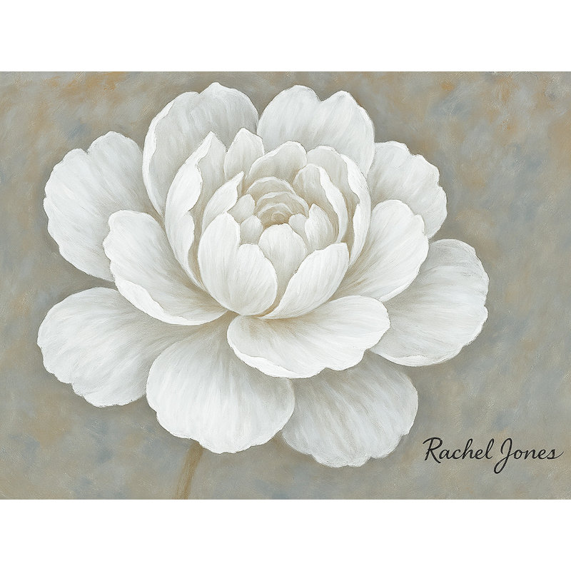 Graceful Bloom I - Wrapped Canvas Print, 30" H x 40" W