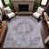 Premium Machine Washable Larock AMF1238 Global Rug