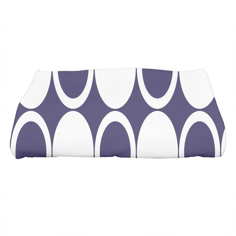 Serviette de bain Sergueï, Bleu marine