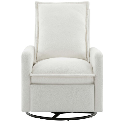 Swivel Rocker Recliner Chair,Glider Rocker Recliner,Rocking Chair Nursery For Living Room Bedroom Apartment