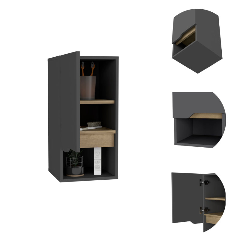 Geirlaug Wall Bathroom Storage