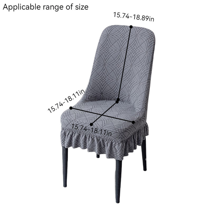 Housse pour chaise de salle à manger