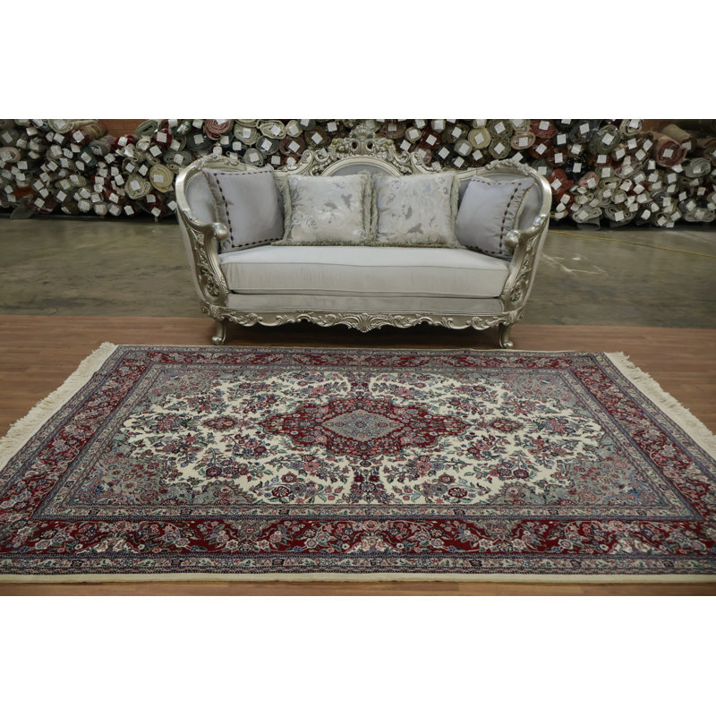 Tapis traditionnel oriental chinois Aubusson 6 x 9