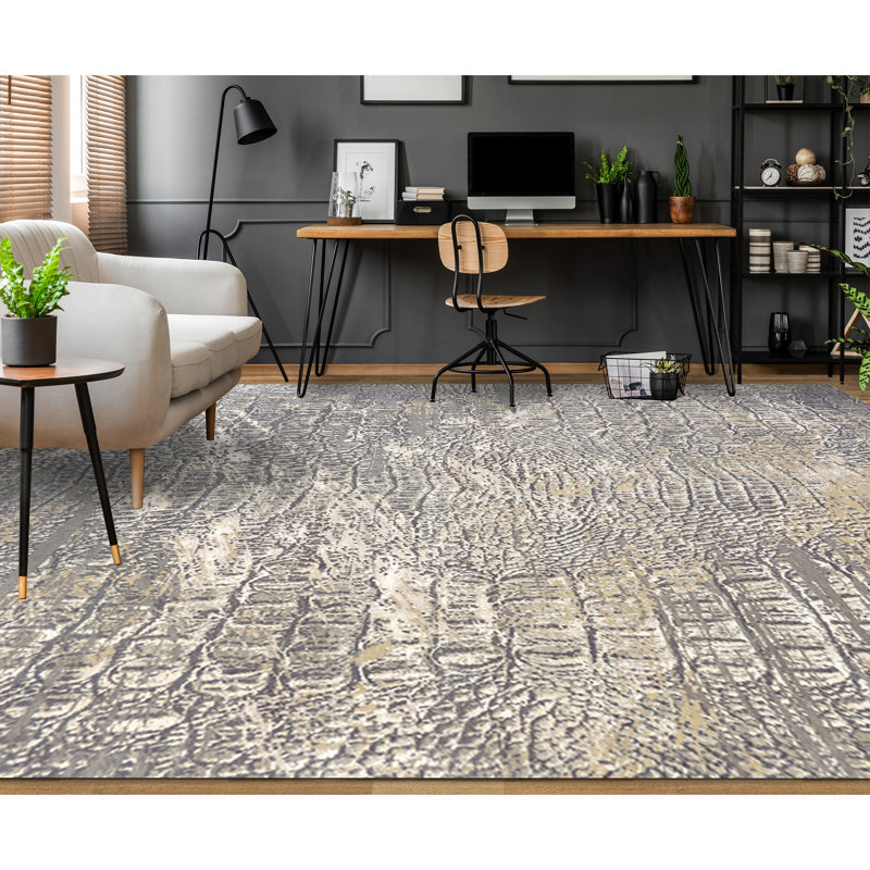 Animal Print Area Rug, Rectangle 8' x 10'