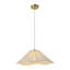 1 Brushed Brass Pendant