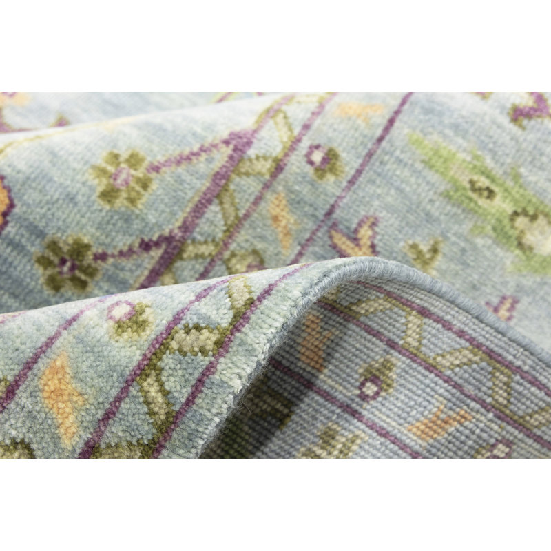Tapis oriental Oushak Chobi, Rectangle 7 pi 9 po x 10 pi 10 po 
