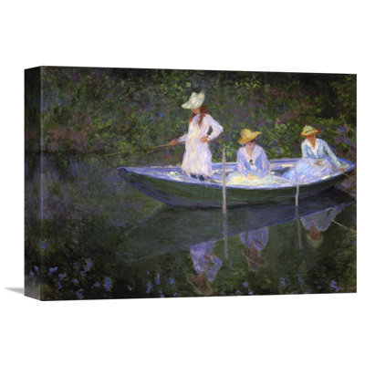 " Barque A Giverny " by Claude Monet