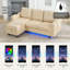 Celis 3 Seater Sofa & Chaise-699980108
