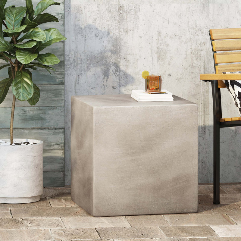 Outdoor Mgo Side Table