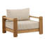 Julie Outdoor Sofa Chair Taupe