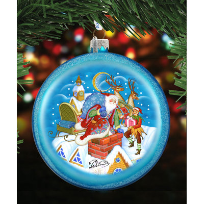 3.5'' Glass Ball Ornament