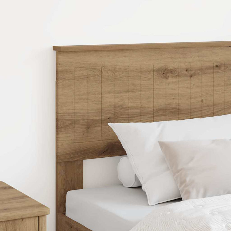 Panel Headboard, European Single (90 x 200 cm), Artisan Oak