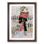 Overlooking the Sumida River by Kikukawa Eizan - Picture Frame Painting Print-55578197-55578196