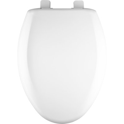 Siège de toilette allongé en plastique
